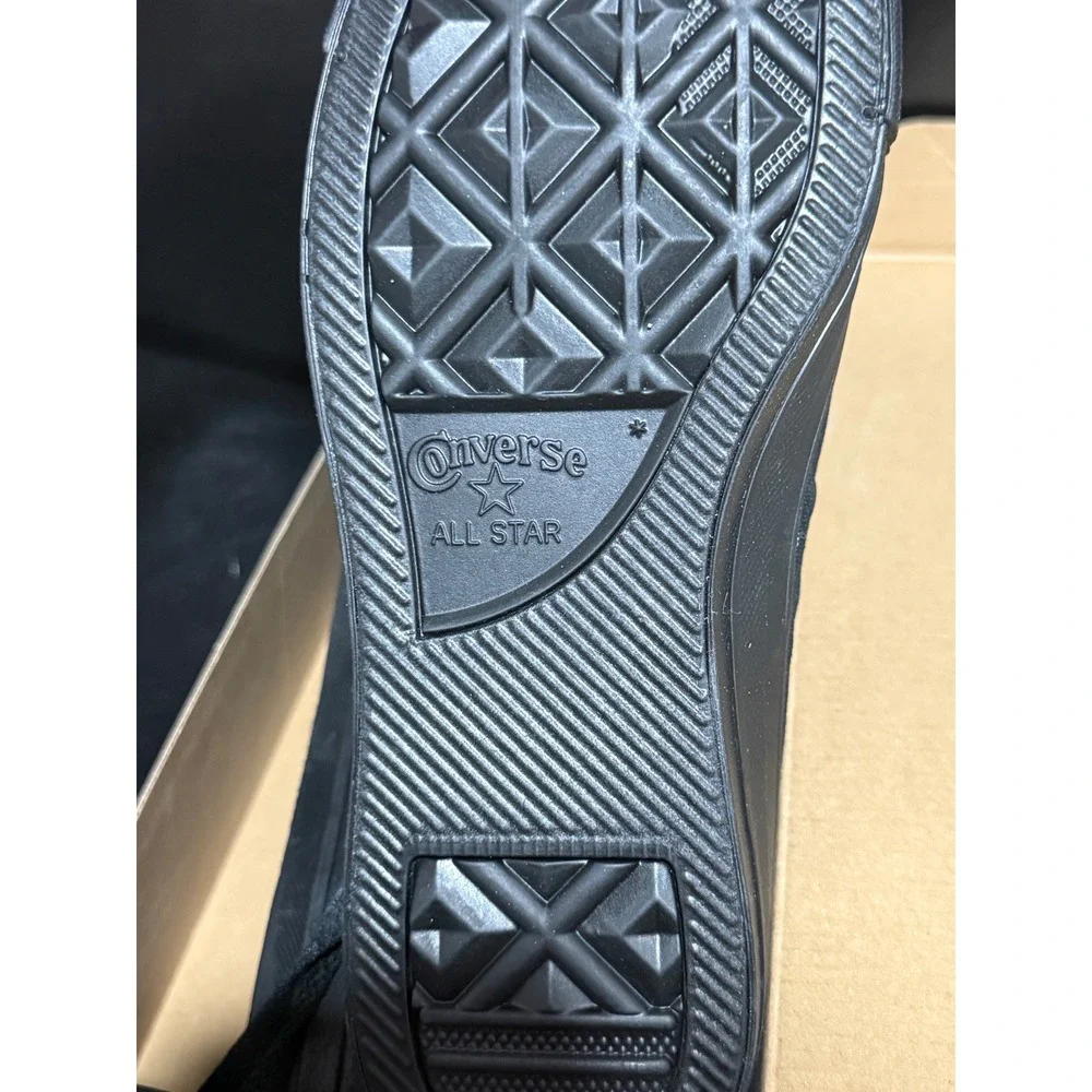 Converse Chuck Taylor All Star Ox Low Black Monochrome M5039 Mens 7 Womens 9 - Picture 4 of 6